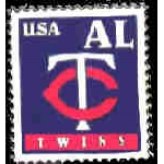 MINNESOTA TWINS STAMP PIN