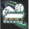 NEW YORK YANKEES 2001 SWOOSH LOGO PIN