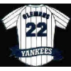 NEW YORK YANKEES ROGER CLEMENS JERSEY PIN