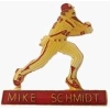 PHILADELPHIA PHILLIES PINS MIKE SCHMIDT ACTION BAR PIN BY PETER DAVID OF SAN DIEGO