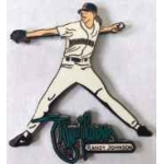 SEATTLE MARINERS RANDY JOHNSON PIN ACTION SIGNATURE PLAYER PIN