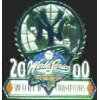 NEW YORK YANKEES 2000 WS GLOBE PIN