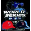 BOSTON RED SOX AND ST LOUIS CARDINALS WORLD SERIES 2004 HATS PIN