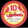ST LOUIS CARDINALS 10 WORLD SERIES VICTORIES PIN