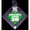 NEW YORK YANKEES 26 TITLES PIN