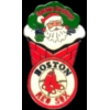 BOSTON RED SOX SANTA SEASONS GREETINGS PIN