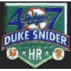 BASEBALL HEROS DUKE SNIDER 407 HOME RUNS PIN