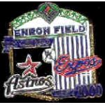 MONTREAL EXPOS INAGURAL ENRON FIELD GAME PIN