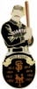 SAN FRANCISCO GIANTS NEW YORK GIANTS WORLD SERIES CHAMPION YEARS PIN