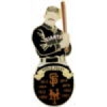 SAN FRANCISCO GIANTS NEW YORK GIANTS WORLD SERIES CHAMPION YEARS PIN