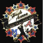BS BALL HEROS HANK AARON ALL STAR GAMES PIN