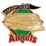 CALIFORNIA ANGELS ANAHEIM STADIUM THE BIG A BANNER PIN