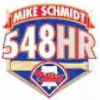 BS BALL HEROS MIKE SCHMIDT 548HR PIN