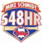 BS BALL HEROS MIKE SCHMIDT 548HR PIN