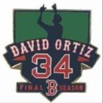 Boston Red Sox David Ortiz "Big Papi" Final Season Pin