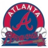 ATLANTA BRAVES LOGO WITH BALLS PIN