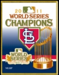 ST LOUIS CARDINALS 2011 WORLD SERIES CHAMP PIN