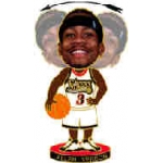 PHILADEPHIA 76ERS ALLEN IVERSON BOBBLE HEAD PIN