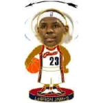 CLEVELAND CAVALIERS LEBRON JAMES BOBBLE HEAD PIN