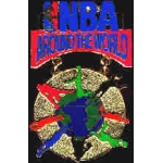 NBA AROUND THE WORLD LARGE 2 INCH PIN