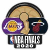 Los Angeles Lakers Pins 2020 NBA Finals VS Miami Heat Collector Pin