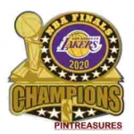 Los Angeles Lakers Pins 2020 NBA Finals Championship Trophy Pin