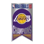 Los Angeles Lakers Pins 2020 NBA Finals Champs Banner Limited Edition Pin