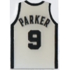 SAN ANTONIO SPURS PIN TONY PARKER JERSEY PIN