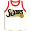 PHILADEPHIA 76ERS PIN TEAM JERSEY 76ERS PIN