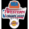 LOS ANGELES LAKERS 2009 WESTERN CONFERENCE CHAMP PIN