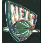 NEW JERSEY NETS PIN TEAM LOGO NETS PIN