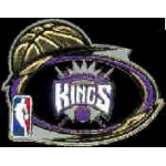 SACRAMENTO KINGS HURRICANE LOGO PIN