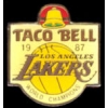 LOS ANGELES LAKERS 1987 CHAMPIONSHIP TACO BELL PIN