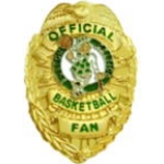 BOSTON CELTICS FAN BADGE PIN