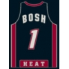 MIAMI HEAT CHRIS BOSH JERSERY PIN