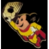 MIGHTY MOUSE WITH SOCCER BALL PIN