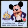 DISNEY 50TH ANNIVERSARY MICKEY GRAND MARSHAL ROSE BOWL 2005