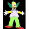 SIMPSONS CHARACTER KRUSTY THE CLOWN PIN