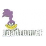 ROAD RUNNER PIN HEAD WITH SCRIPT ROADRUNNER PIN