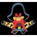 YOSEMITE SAM PIN WITH GUNS COMIC PINS