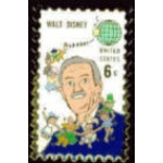 DISNEY PIN WALT DISNEY STAMP PIN