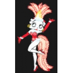 BETTY BOOP SHOWGIRL PIN