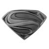 SUPERMAN LOGO MAN OF STEEL PEWTER DC COMICS LAPEL PIN
