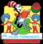 CAT IN THE HAT PIN 2013 KAISER PERMANENTE ROSE PARADE PIN