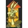 WILE E COYOTE PIN ROCKET WILE COYOTE LOONEY TUNE PIN