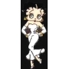 BETTY BOOP IN WHITE DRESS PIN