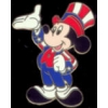 DISNEY PIN MICKEY MOUSE UNCLE SAM PIN