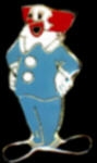 BOZO THE CLOWN PIN