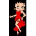 BETTY BOOP RED GOWN BOBBLEHEAD PIN