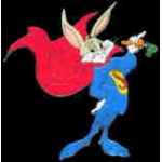 BUGS BUNNY SUPER WRABBIT PIN